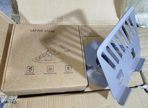 SOPORTE PARA LAPTOP YL-913 CAJA MARRON