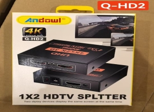 SPLITER 1X2 HDMI Q-HD2 CAJA AMARILLA
