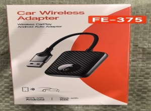 ADAPTADOR CARPLAY INHALAMBRICO FE-375 ENTRADA  EXTENSION USB