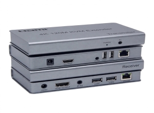 EXTENDER HDMI KVM  120MT 4K CAJA VERDE FE-353