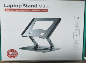 SOPORTE P/ LAPTOP DE METAL V5.1 GIRATORIO VERDE