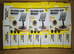 SOPORTE PARA CELULAR METALICO S399 CAJA AMARILLA