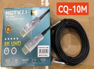 CABLE OPTICO HDMI 8K 10MT CQ-10M