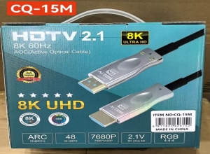 CABLE OPTICO HDMI 8K 15MT CQ-15M
