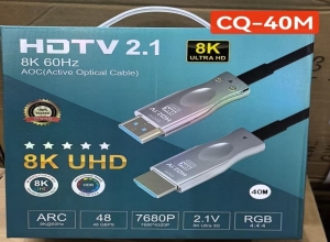CABLE OPTICO HDMI 8K 40MT CQ-40M