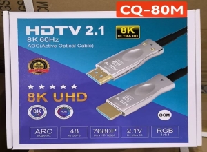 CABLE OPTICO HDMI 8K 80MT CQ-80M